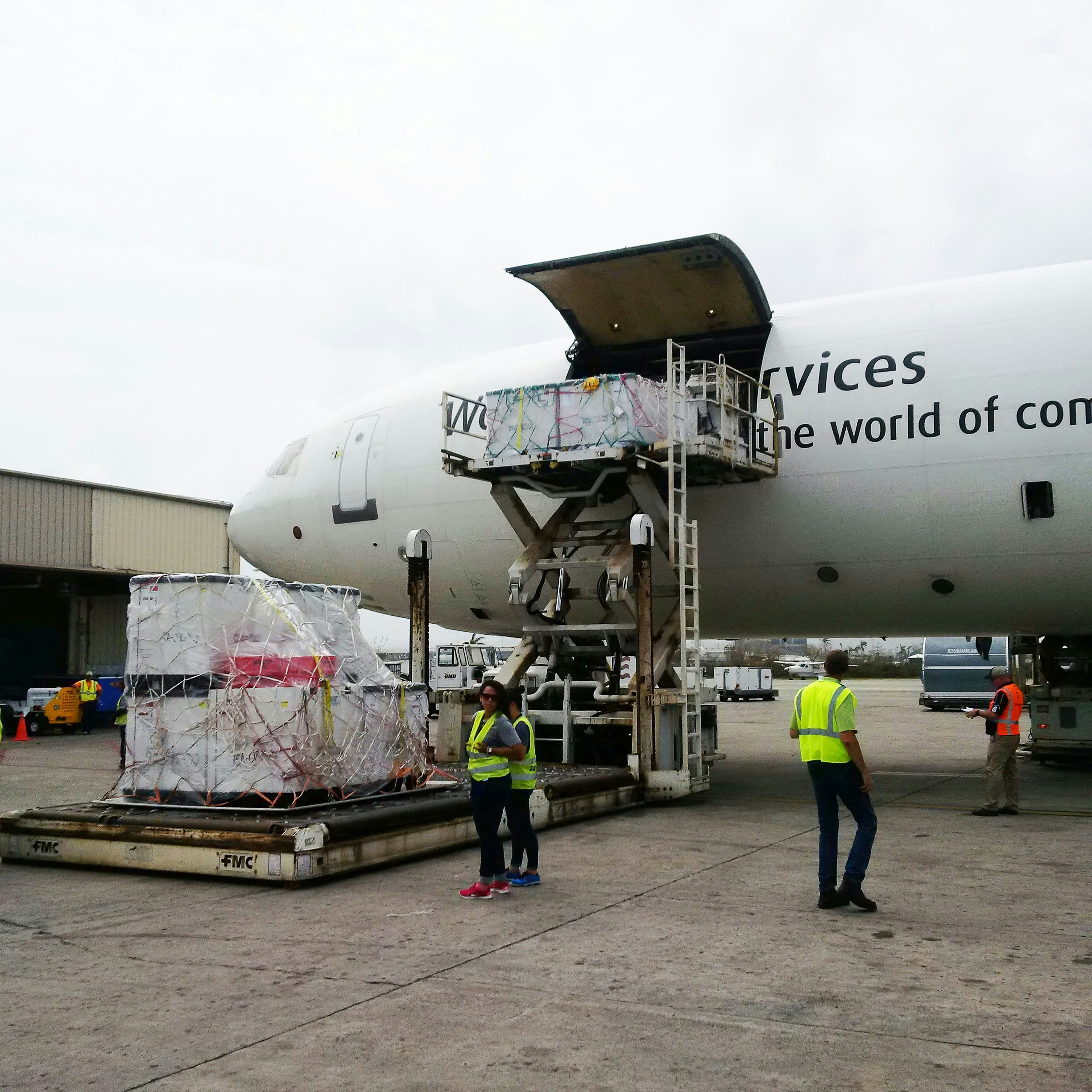 Air freight loading